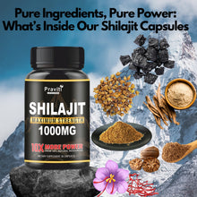 Praviti Life Care Shilajit Gold Capsules 1000mg with Contains of 24K Gold, Ashwagandha, Safed Musli, Kaunch Beej & Gorkhru | Boosts Immunity Strength & Stamina in 4 Weeks | 100% Ayurvedic