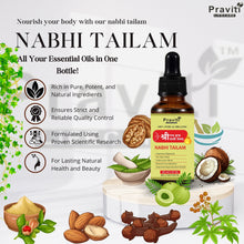 Praviti's Sri Ram Kripa Nabhi Oil | Digestion & Detox Ayurvedic Multi Benefit Belly Button oil | For Healthy Digestion & Bloating Relief, Gut Detox, Sleep-Inducing Stress Relief, Acne Control & Joint Comfort